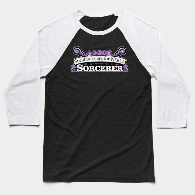 Sorcerer Baseball T-Shirt by FallingStar